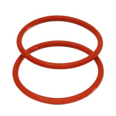 (OD*Thickness) 4MM Thickness Grade Red Silicone Rubber Seal O-Ring Gasket(58mm OD)