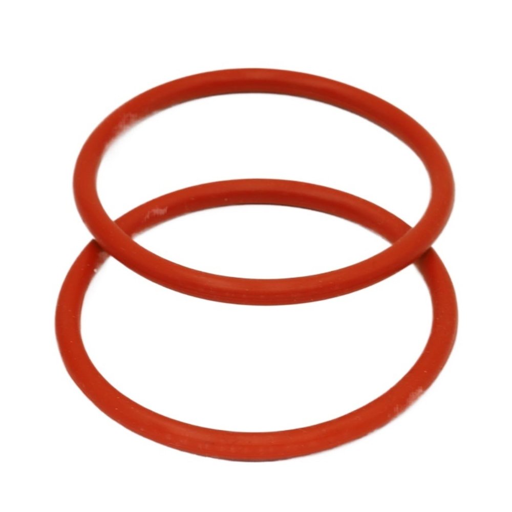 (OD*Thickness) 4MM Thickness Grade Red Silicone Rubber Seal O-Ring Gasket(58mm OD)