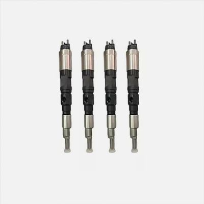 4PCS Fuel Injectors Compatible With Kobelco SK200 SK300 Hino J05E Engine 2950500920 23670E0540 Replacement Parts For Excavator Engine