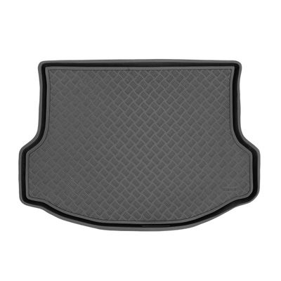 Rezaw-Plast Cargo Liner for Toyota RAV4 20132018 Custom Fit Trunk Mat All-Weather PE Material, 1/16" Thick Anti-Scratch, Odorless, Raised Edges, Anti-Slip, Durable Boot Tray Black