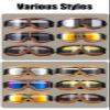 VFRCD Vintage Motorcycle Goggles: Anti-Scratc PC Lens & Soft Leather Frame, Windproof Dustproof Riding Glasses for Men Women (Yellow,Tea flakes) view 3