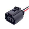 AICNRUT 1 Set 2 Pin Rear Brake Caliper Motor Waterproof Electrical Cable Connectors Wiring Harness 1J0973722A 1717692 AICNRUT(1 Set) view 4