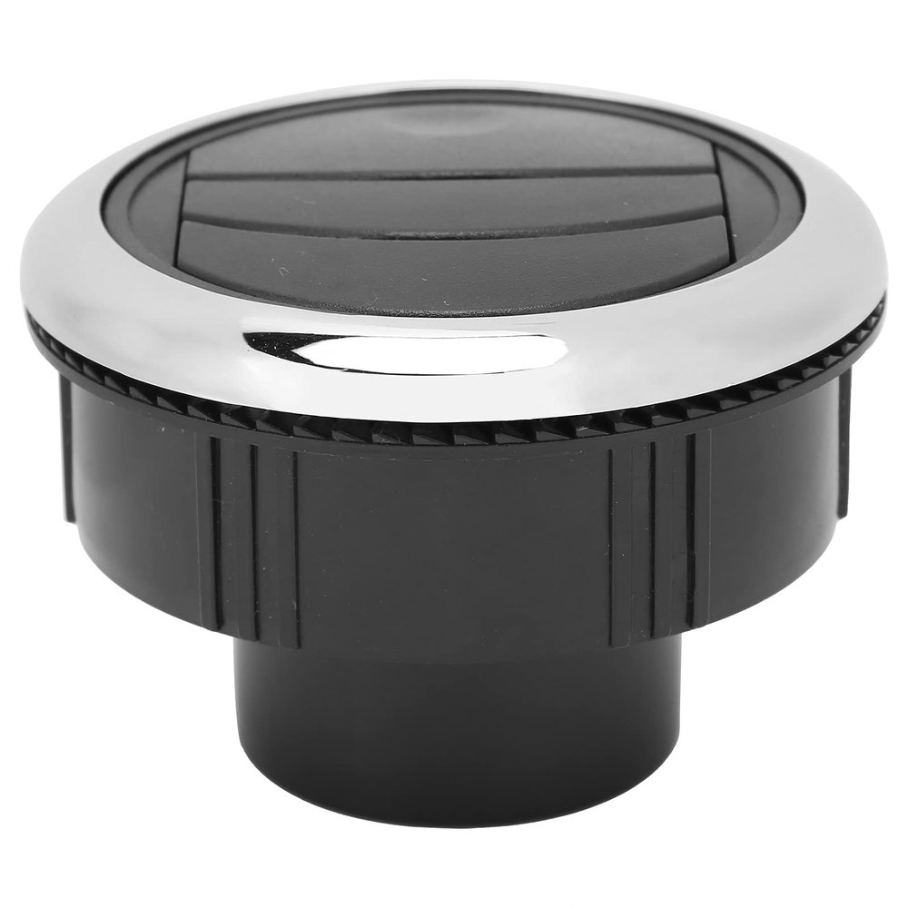 Tomotato 87mm Air Condition Vent Outlet Dash, ABS Universal Round Deflector Cover Replacement for RV Boat Bus Car Yacht Accessories (87/75/46)