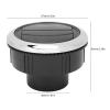 Tomotato 87mm Air Condition Vent Outlet Dash, ABS Universal Round Deflector Cover Replacement for RV Boat Bus Car Yacht Accessories (87/75/46) view 2