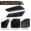 FUELHOOD 1 Pair Engine Hood Hinge Cover Engine Hood Hinge Trim Exterior for BMW G30 5 Series 2017-2023 Plastic Black view 4