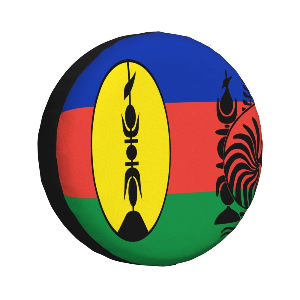 Flag of Flnks Spare Tire Cover Trailer Tire Covers for Truck SUV Camper Vehicle Wheel Cover Waterproof Sun Dust Protection