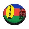 Flag of Flnks Spare Tire Cover Trailer Tire Covers for Truck SUV Camper Vehicle Wheel Cover Waterproof Sun Dust Protection view 4