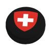 National Emblem of Switzerland Spare Tire Cover Trailer Tire Covers for Truck SUV Camper Vehicle Wheel Cover Waterproof Sun Dust Protection view 4