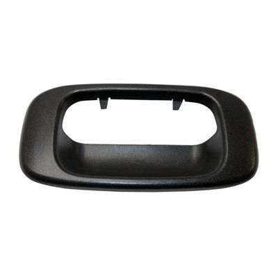 HuLuWaa Tailgate Handle Bezel Outside Textured Black Plastic for Chevy for GMC for Sierra 3500/2500HD/2500/1500 Rear 15228539 GM1916102