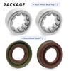 Rear Axle Wheel Bearing Seal Driver & Passenger Kit for Ford F150 9.75 Ring Gear view 4