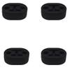COCOZO for 4PCS Universal Car Rubber Exhaust Tail Pipe Mount Brackets Hanger Insulator view 1
