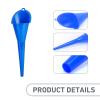 Ypoyney 2 PCS Oil Funnel, Automotive Multi-Function Long Neck Fuel Funnel, Plastic Anti-Spill Engine Funnel for Filling Engine Oils, Water, Diesel Fuel, Kerosene and Other Liquids (Blue) view 3