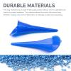 Ypoyney 2 PCS Oil Funnel, Automotive Multi-Function Long Neck Fuel Funnel, Plastic Anti-Spill Engine Funnel for Filling Engine Oils, Water, Diesel Fuel, Kerosene and Other Liquids (Blue) view 4
