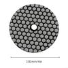 7pcs Dry Polishing Pads 4 Inch 100mm Resin Flexible Sanding Discs for Polishing For Granite Marble Quartzite Stone Tiles with for multi Grits 50# 3000# view 2