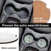 JOJOART 2 Pack Car Cup Holder Coasters Cute Hedgehogs Fruits Mushrooms Universal Fit 2.6 Inch, Decorative Wooden Inserts for Vehicle Interior Accessories Gift for Men Women view 3