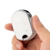 CHATYYD Key Fob Cover for Ford with Keychain, Soft Car Key Case for Ford F-150 F-250 F-350 Super Duty Explorer Expedition Lincoln MKX 2011-2014 Accessories(Silver Edged White) view 4