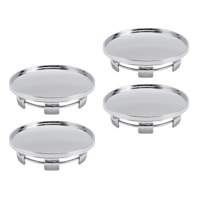 Pomya Wheel Center Caps Hub Covers, ABS 69mm Wheel Hub Center Cap, Rim Caps, 4 Pack Set (Electroplated)