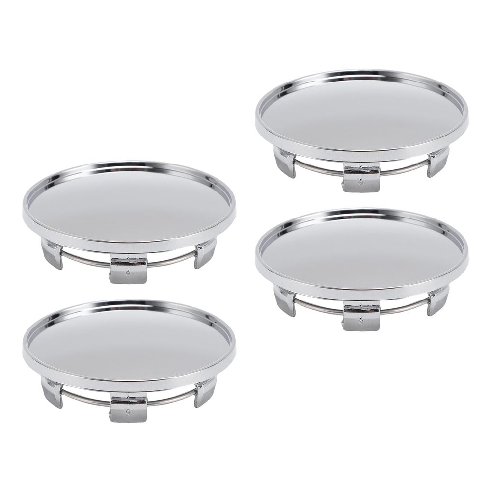 Pomya Wheel Center Caps Hub Covers, ABS 69mm Wheel Hub Center Cap, Rim Caps, 4 Pack Set (Electroplated)
