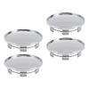 Pomya Wheel Center Caps Hub Covers, ABS 69mm Wheel Hub Center Cap, Rim Caps, 4 Pack Set (Electroplated) view 1