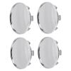 Pomya Wheel Center Caps Hub Covers, ABS 69mm Wheel Hub Center Cap, Rim Caps, 4 Pack Set (Electroplated) view 4