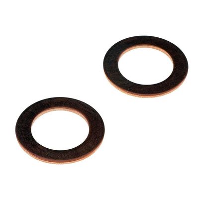 KarParts360 For Chrysler Shadow/LeBaron 1990 91 92 93 1994 Brake Hose Washer | Natural Housing Color | Copper | Natural Finish | Washer Type | 0.44 Inches Inside Diameter | 0.68 Inches Outer Diameter