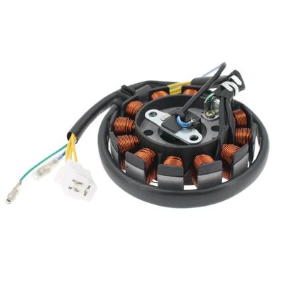 12 Coil DC Magneto Stator Compatible with GY6 125cc 150cc 180cc 200cc 152QMI 157QMJ Engines for Scooter Moped ATV Go Kart Quad Use