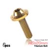 Arashi Front Brake Disc Rotor Mounting Bolts for Suzuki DRZ400SM 2005-2024, RM125X 1999-2000, RM125 2000-2008, RM250 2000-2005 Titanium Tapered Torx Screws M6x20 6 Pcs view 2