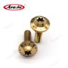 Arashi Front Brake Disc Rotor Mounting Bolts for Suzuki DRZ400SM 2005-2024, RM125X 1999-2000, RM125 2000-2008, RM250 2000-2005 Titanium Tapered Torx Screws M6x20 6 Pcs view 3