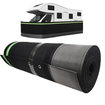 Rv Winter Skirting Thickening Rv Skirt Iron Mesh at The Bottom Rv Covers Rv Winter Skirting Thickening and Hardening Rv Skirting 31 Inches High Rv Skirting for Travel Trailer
