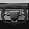 MEWANT Stitch On Custom Fit Steering Wheel Cover for Tesla Cybertruck view 2