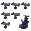 hhfvvda 6Pcs Socket Suction Cup Base Secure Dash Cam Mount Adapter Lock Bracket Connector for Car Navigation Systems and Vehicle Accessories view 1