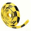 L-Shape Garage Wall Protector - Yellow and Black NBR Foam Corner Guard for Car Door Impact Cushioning & Pillar Edge Protection - Residue-Free Self-Adhesive(20m/65.6ft) view 1