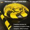 L-Shape Garage Wall Protector - Yellow and Black NBR Foam Corner Guard for Car Door Impact Cushioning & Pillar Edge Protection - Residue-Free Self-Adhesive(20m/65.6ft) view 4