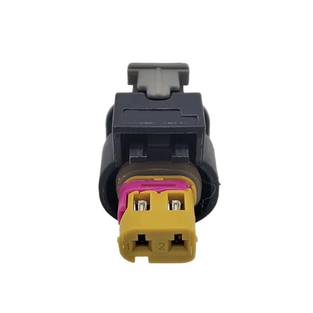 AICNRUT 1/5/10Set2 Pin Female Side Sensor Waterproof Connector For 4F0973702A 4F0 973 702 A 2-170 AICNRUT(1pcs)