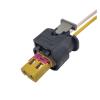 AICNRUT 1/5/10Set2 Pin Female Side Sensor Waterproof Connector For 4F0973702A 4F0 973 702 A 2-170 AICNRUT(1pcs) view 2