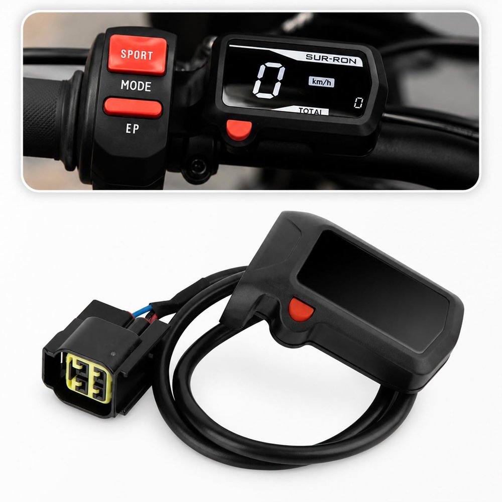 PSLER Digital Speedometer Compatible with Surron Light Bee X/S LBX LBS