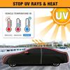 Car Covers for Toyota Aurion 2010-2019,Outdoor Car Cove-Rain & Snow Proof + Dustproof + UV Protection + Breathable,All-Weather Use & Tear-Resistant with Reflective Strips view 2