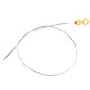 Glomora Transmission Dipstick,Heavy Duty Metal Transmission Fluid Level Indicator Dipstick for 2500 3500 6.7L 68RFE 2007 2022 OEM 53034117AB 53034117AA view 1