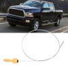 Glomora Transmission Dipstick,Heavy Duty Metal Transmission Fluid Level Indicator Dipstick for 2500 3500 6.7L 68RFE 2007 2022 OEM 53034117AB 53034117AA view 3