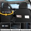 QUFEI Car Seat Covers for Explorer,for Ford Explorer 1993-2025 2026,Leather Front Seat Covers,Airbag-Compatible Car Seat Protectors,Waterproof Seat Cover for Cars(Black+Blue,2PCS Only) view 3