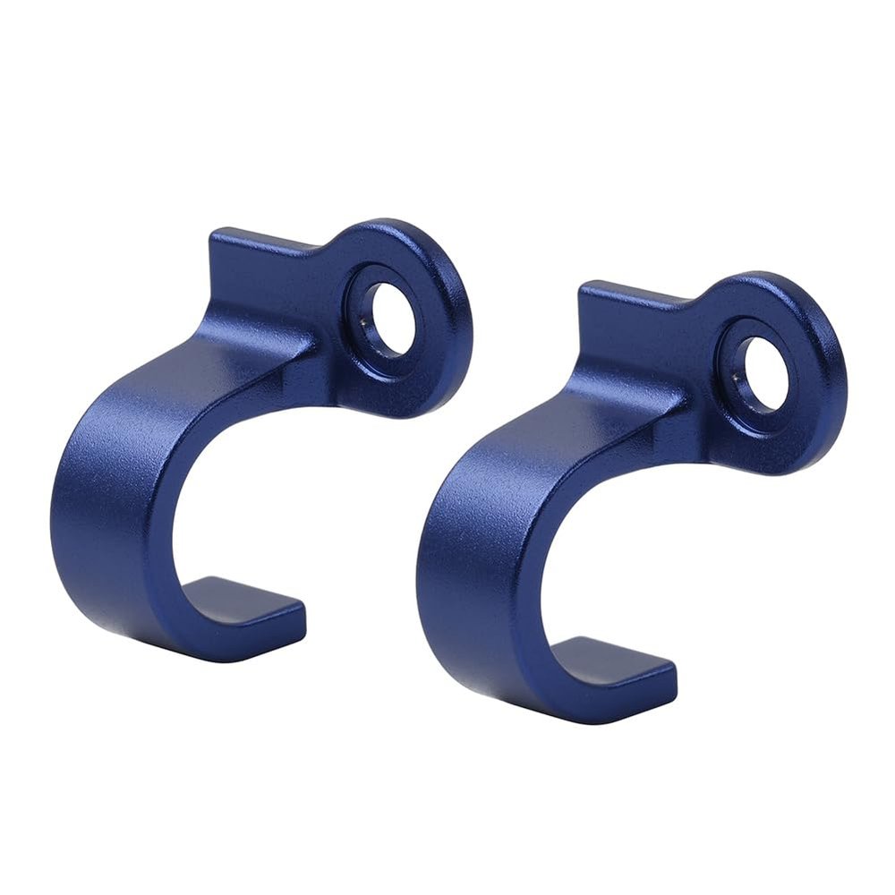 FSFY Brake Hydraulic Parts Rear Brake Hose Clamp Blue Aluminum For HONDA CRF230L 2006-2011, for HONDA CRF300L 2021-2022 1 Pair