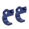 FSFY Brake Hydraulic Parts Rear Brake Hose Clamp Blue Aluminum For HONDA CRF230L 2006-2011, for HONDA CRF300L 2021-2022 1 Pair view 3