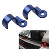 FSFY Brake Hydraulic Parts Rear Brake Hose Clamp Blue Aluminum For HONDA CRF230L 2006-2011, for HONDA CRF300L 2021-2022 1 Pair view 4