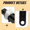 QccHieUs Shifter Linkage Cable Bushing Repair Kit Accessory 11612155 Portable Spare Parts Easy to Install Replacement Professional view 3