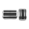 ChuyTrading 2Pcs Accelerator Pedal Brake Footrest Pad, Aluminum Alloy Replacement for 308S 308 408 4008 5008, Non Slip with PPE Rubber, Enhanced Friction Coefficient view 1
