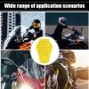 Multipurpose Motorcycle Protective Gear Ergonomic Back Support, Breathable Material, Compact and Comfortable for Long Rides | Travel Safety Equipment, Riding Protection, Motorbike Accessories view 2