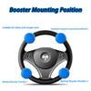 HAHADSM Steering Wheel Knob Spinner for GMC Acadia 2010-2025 SUV 7-Seater, 360 Smooth Rotation Durable Assist Grip for 1.38"-1.77" Steering Wheels (35-45mm),Black view 4