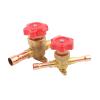 Diaphragm Type Refrigeration Shut Off Valve - Brass Manual Hand Valve for Air Conditioning and Cold Storage Systems(1-2 SAE) view 1