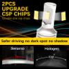 Jienarso H8/H11 Fog Light Compatible for Honda Accord fog light bulbs(2006-2022), High Bright 6000K White light,Plug and Play(Pack of 2) view 2