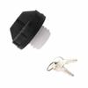 Black Locking Fuel Gas Cap Fit For Jeep Wrangler TJ YJ Fit For Cherokee XJ Fit For Comanche MJ view 1